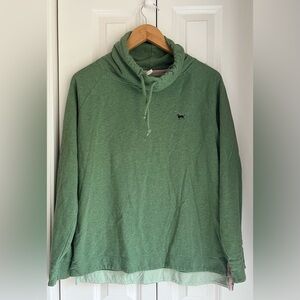 The Black Dog Brand: Ladies Cowlneck Pulloverr, Size Medium